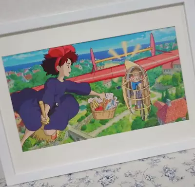 Ghibli Kiki's Delivery Service Poster Hayao Miyazaki STUDIO GHIBLI Cel Original • $140