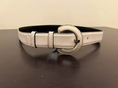 £24.16 • Buy Vintage Salvatore Ferragamo Tan Beige Leather Suede Belt Size Small To Medium