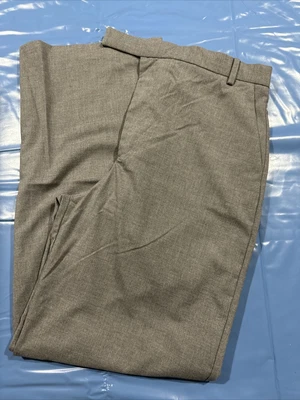 $4.60 • Buy Zara Dress Pants Size L Gray Wide Leg