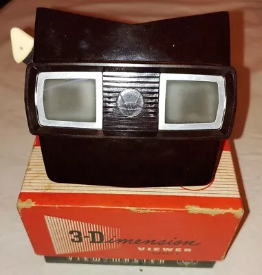 Vintage Working View-Master Model E In Original Box • $10.99