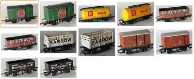 £3.99 • Buy 6 Model Railway Wagons - 00 Guage