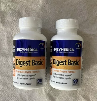 Enzymedica Digest Basic Of ATPro Optimal Digestive Support (180 Caps) Exp 06/25 • $34.99