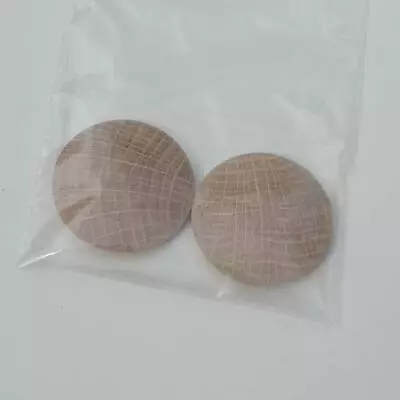 Dia 40mm XX Large Solid Oak Mushroom Head Plugs Hole Wood Inserts Buttons MH40 • £3.50