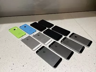 12 X IPhone5  5s  5c 16GB 32GB 64GB  Faulty For Pars #17 • $99