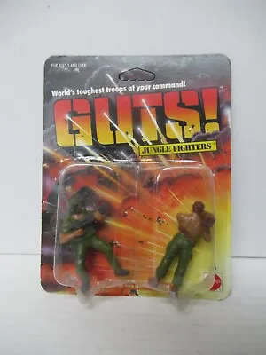 1986 Mattel Guts! Jungle Fighters Army Military Hot Flash & Hair Trigger • $17.95