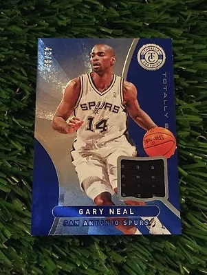 2012-13 Panini Totally Certified Gary Neal Blue Materials Jersey #ed /99 • $4.80