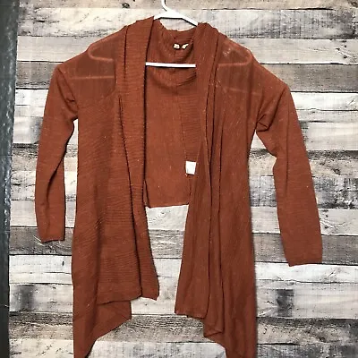 Anthropologie MOTH Womens Sweater Large Knit Cardigan Dolman Long Sleeve Poncho • $27.10