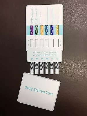 (10 Pack) 6 Panel Urine Multi-Drug Test Strips Kit FDA Free Shipping • $15.89