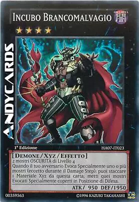 BRANCOMALVAGIO (Evilswarm Nightmare) Super R • HA07 IT023 • 1Ed • Yugioh! • $1.06