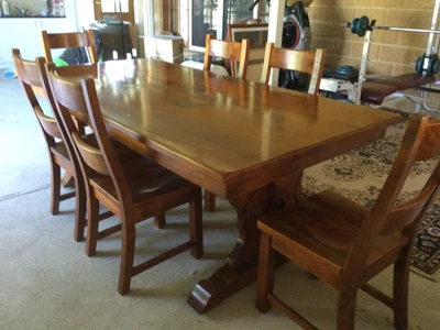 $120 • Buy 8 Seater Dining Table And Chairs