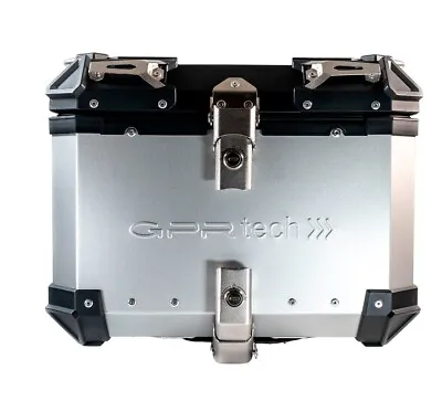 Suzuki VSTROM 650 2017 2018 2019 2020 Top Case GPR Tech 35L Silver Aluminum • $378.40