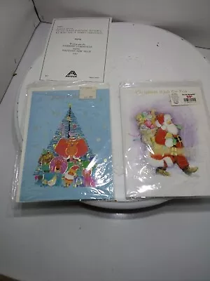 Vintage Christmas Cards Lot Plays Music  • $21