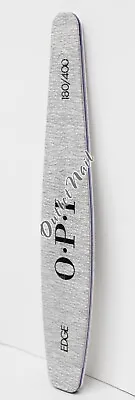 OPI Nail File Tools EDGE Silver 180/400 Grit Cushioned Board Files - 1 Count • $4.72