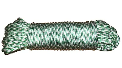 5/16  (8mm) X 100' Halyard Line HMPE Double Braid Line Boat Rigging Rope • $135