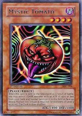 Yugioh! MP Mystic Tomato - MRL-094 - Rare - Unlimited Edition Moderately Played • $0.99