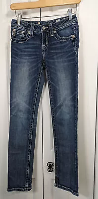 Miss Me Girls Size 12 Skinny Jeans Style JX75615 • $35