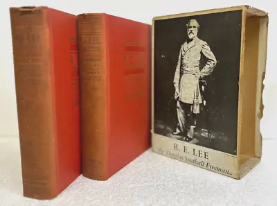 R.E. Lee (General Robert E. Lee) A Biography Two Volumes Hardcover/slipcase 1934 • $40.80