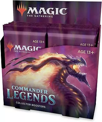 Magic: The Gathering Commander Legends Collector Booster Box | 12 Booster Packs • $499.95