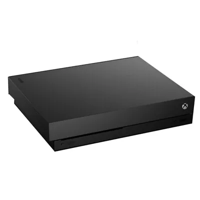 Microsoft Xbox One X - 1TB -  Black Console + Controller & Power Pack - Good • £171.19