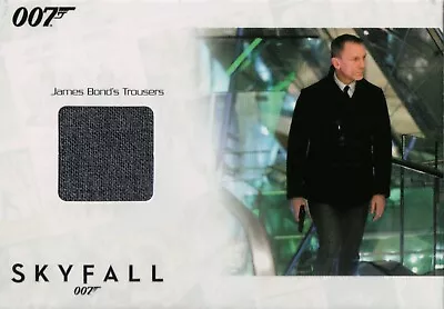 James Bond Autographs & Relics - James Bond’s Trousers Relic Card SSC15 #101/200 • £26.02