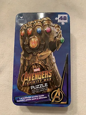 £13.10 • Buy Avengers Infinity War Puzzle One Of Two Puzzles In Metal Tin Sealed