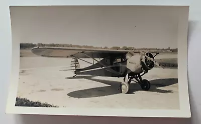 Vintage Ca 1930s B&W Photo Monocoupe 90 Airplane Aircraft Plane 2.75 X 4.5  • $8.99