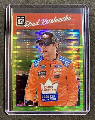 2023 Panini Donruss Racing Optic Retro Brad Keselowski Green Pulsar #66 NASCAR • $1.75