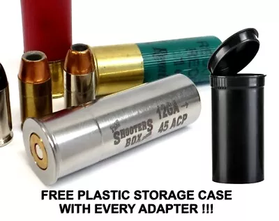 12GA To 45 ACP Shotgun Adapter - Chamber Reducer - Stainless - Free Case & Ship! • $25.95