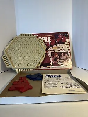 Vintage NEW OPEN BOX 1979 Topple Board Game Action Strategy Game BY KENNER • $29.99