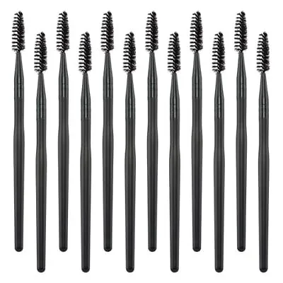 POCMKO Spoolie Brush 12PCS Black Mascara Brush Wands Eyebrow Spoolie Eyebrow ... • $7.39