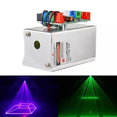 RGB  1W  High Power Coarse Beam Laser Stage Light Animation Light Source KTV Bar • $100.89