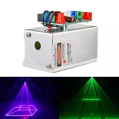 $115.73 • Buy RGB  1W  High Power Coarse Beam Laser Stage Light Animation Light Source KTV Bar