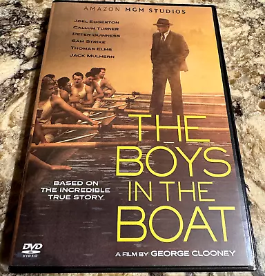 'THE BOYS IN THE BOAT' 2024~DVD~NEW~SEALED~IN-HAND And READY TO SHIP 4 FREE!! • $23.90