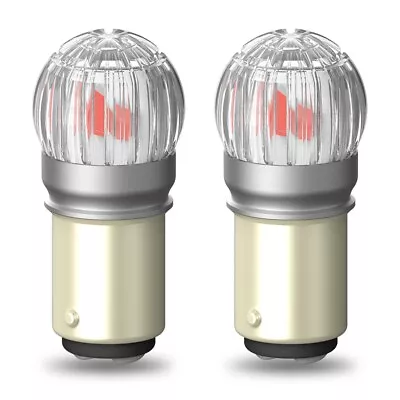 AUXITO 1157 2057 LED Red Bright Tail Brake Stop Light Parking Bulbs Error Free • $14.24