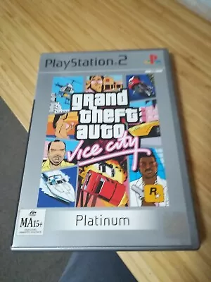 Grand Theft Auto Vice City - Playstation 2 Game • $16.99