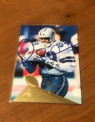 MICHAEL IRVIN Autographed 1994 Pinnacle IP AUTO SIGNED In Person • $29.99
