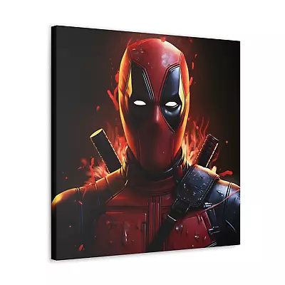 Deadpool Canvas Marvel Avengers Superhero Comic Wall Art Decor • £16.99