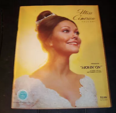 Awesome  1973 Miss America Pageant Program   Movin' On  {in Great Shape}   • $10