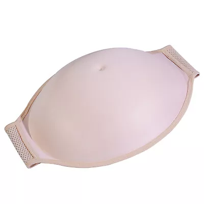 Womens Fake Artificial Pregnancy Adjustable Belly Soft Waist 3D Bump Prop Belt • £29.99