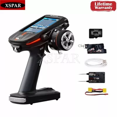 Radiolink RC8X 1968.5FT 2.4G 8CH RC Receiver Transmitter 4.3  Touch Screen Top • $292.56