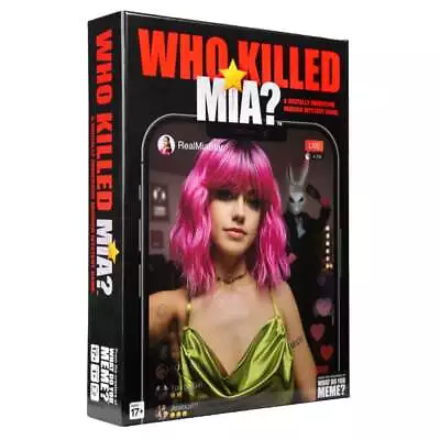 Who Killed Mia Murder Mystery Game • $49.95