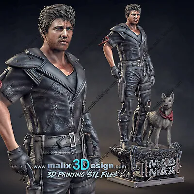 £9.99 • Buy Mad Max Statue Action Figure Model 3D Resin Print