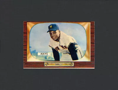 LOT Of (9) 1955 Bowman Baseball Cards - ALL NY Giants - Willie Mays #184 - EX-MT • $178.74