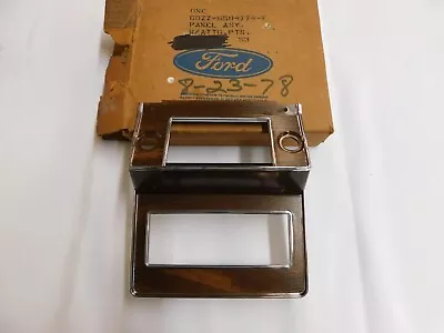 NOS OEM Ford 1969 1970 Mustang Woodgrain Radio Dash Bezel Mach 1 Boss 302 429 • $379