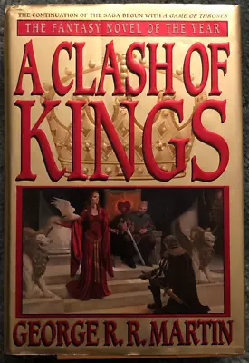 A Clash Of King Hardcover 1999 George RR Martin 4th Printing • $54.50