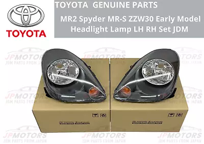 TOYOTA Genuine MR2 Spyder MR-S ZZW30 Early Model Headlight Lamp LH RH Set JDM • $999