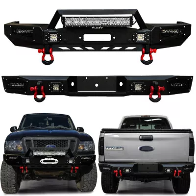 Vijay For 1993-1997 Ford Ranger Front Or Rear Bumper W/Winch Plate & LED Lights • $729.99