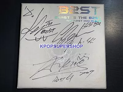 BEAST 1st Mini Album Beast Is The B2ST Autographed Signed CD Great Highlight 2 • $49.90