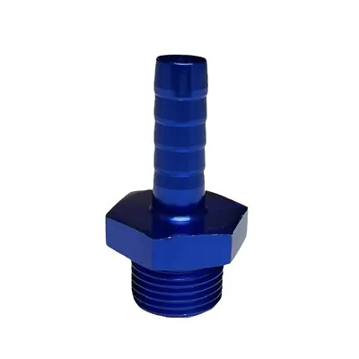 M18X1.5 Male To 3/8” Straight Barb Hose Line Adapter Aluminum Fuel Fitting • $8.59