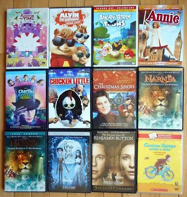 DVD Family Films - Pick And Choose Your Favorites! • $0.99